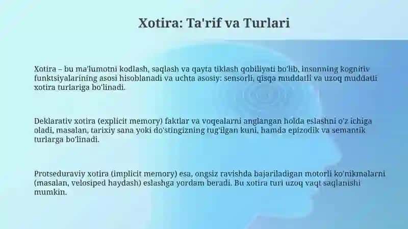 Xotira 3