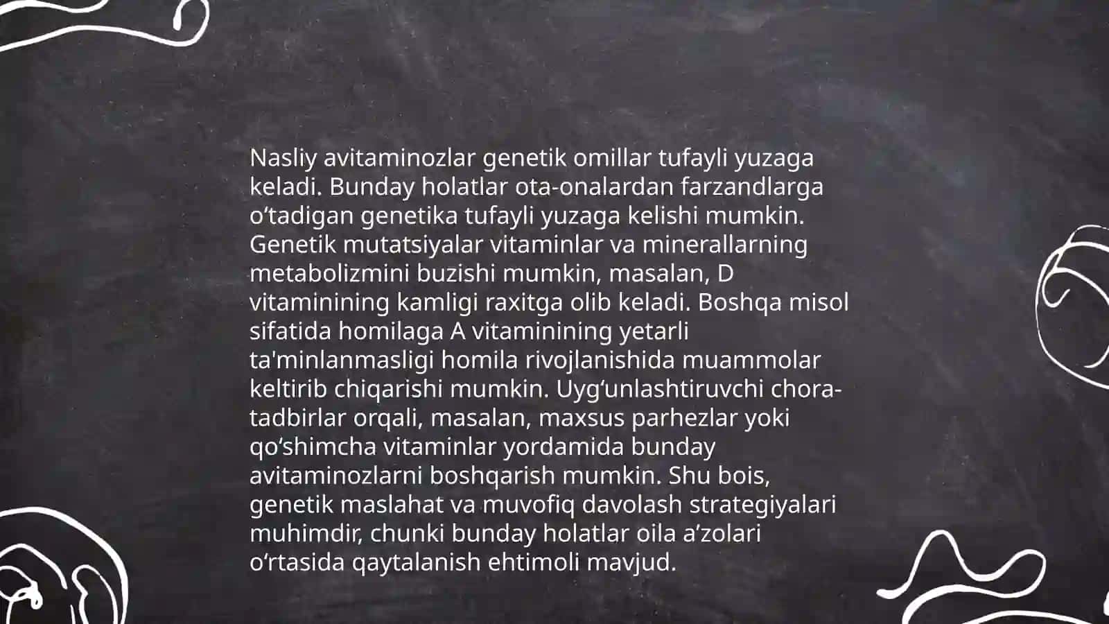 Nasliy avitaminozlar 3