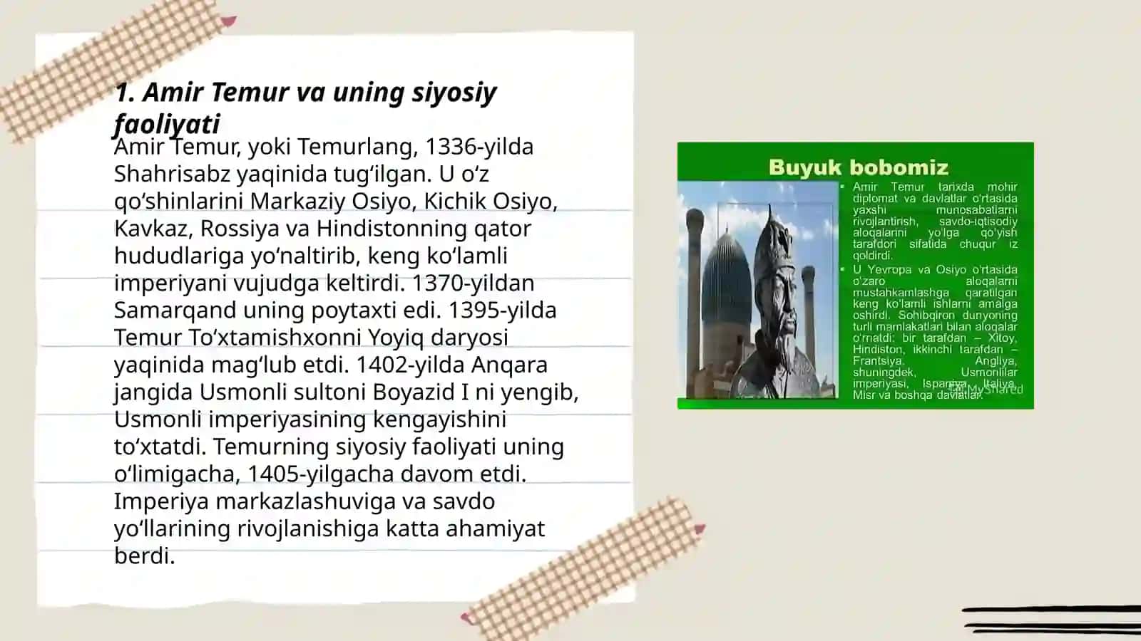 Amir Temur buyuk davlat arbobi 3