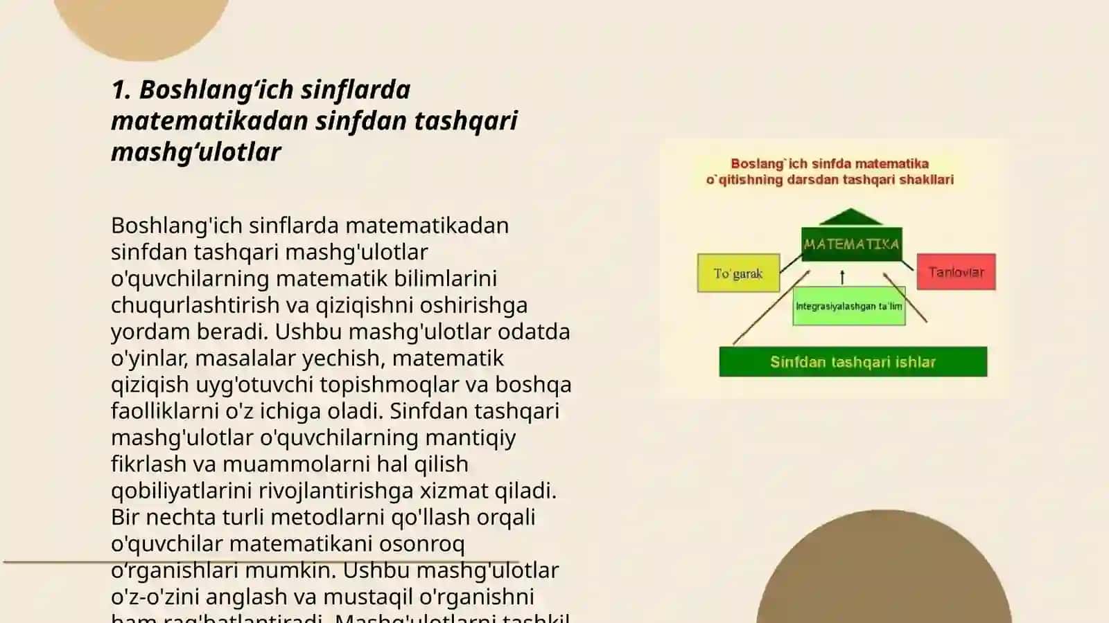Boshlang‘ich sinflarda matematikadan sinfdan tashqari mashg‘ulotlar 3