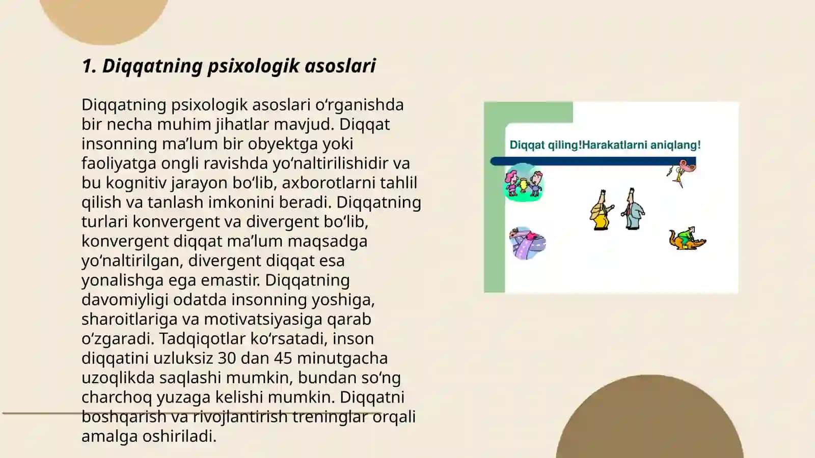 Diqqatning psixologik asoslari 3