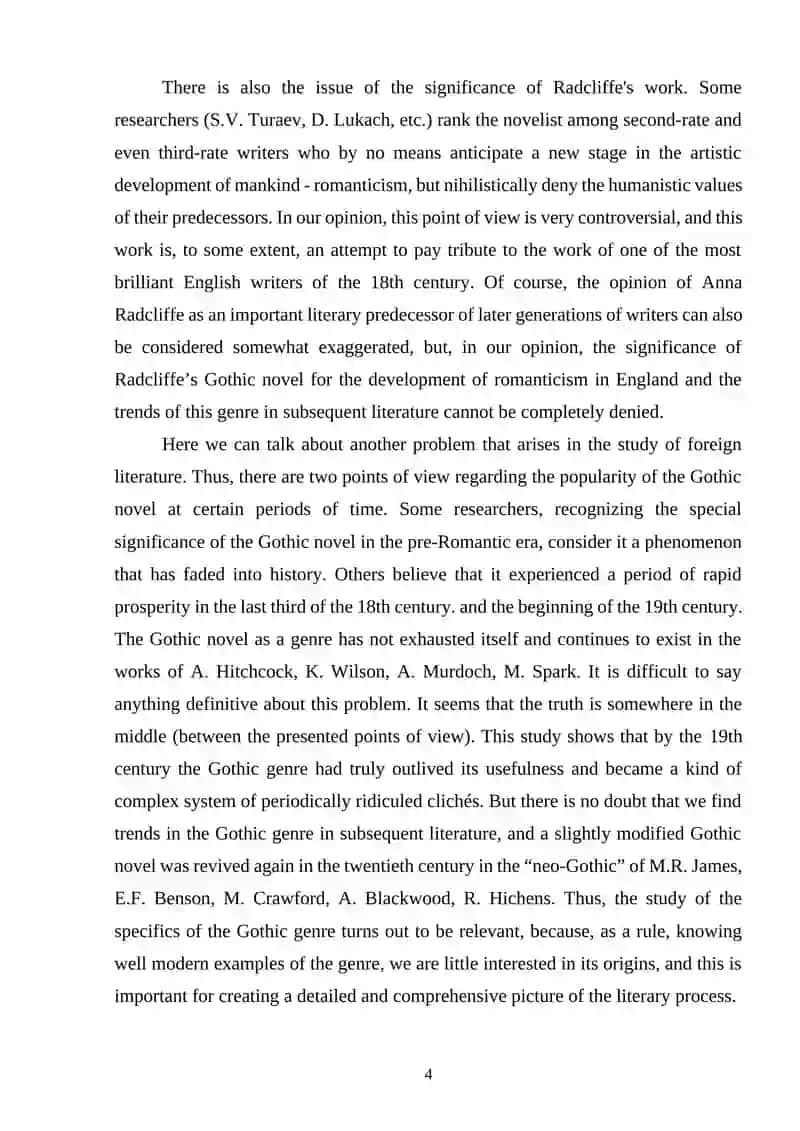 GOTHIC NOVELS IN ENGLISH LITERATURE 3