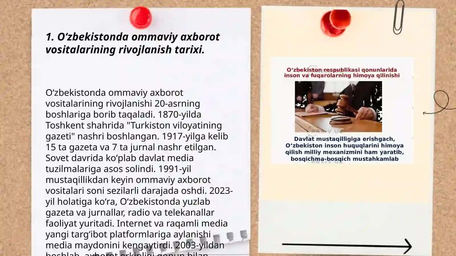 Oʻzbekiston Respublikasida ommaviy axborot vositalarining faoliyati 3
