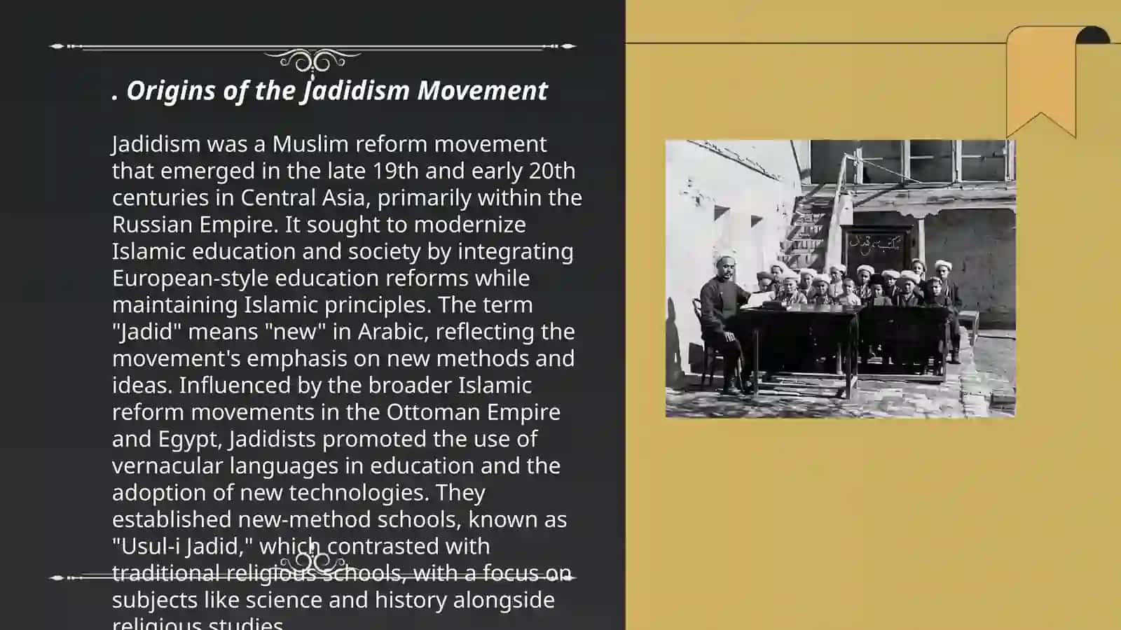 Origins of the Jadidism Movement 3