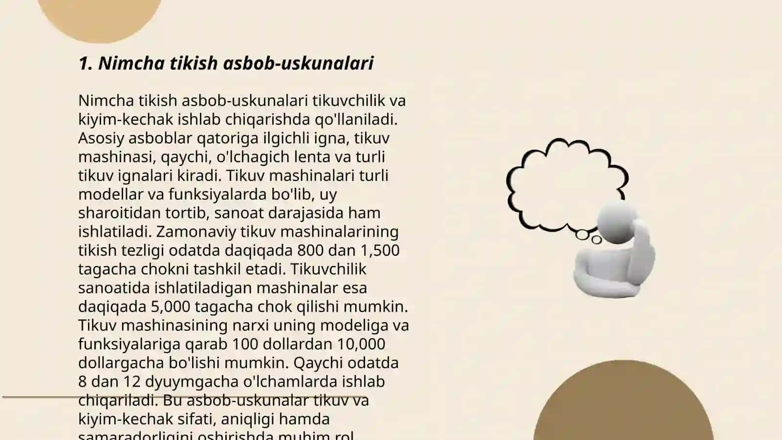Nimcha tikish asbob-uskunalari 3