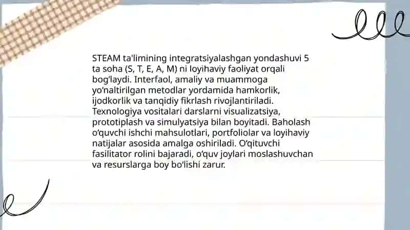 STEAM ta'lim texnologiyalari 3
