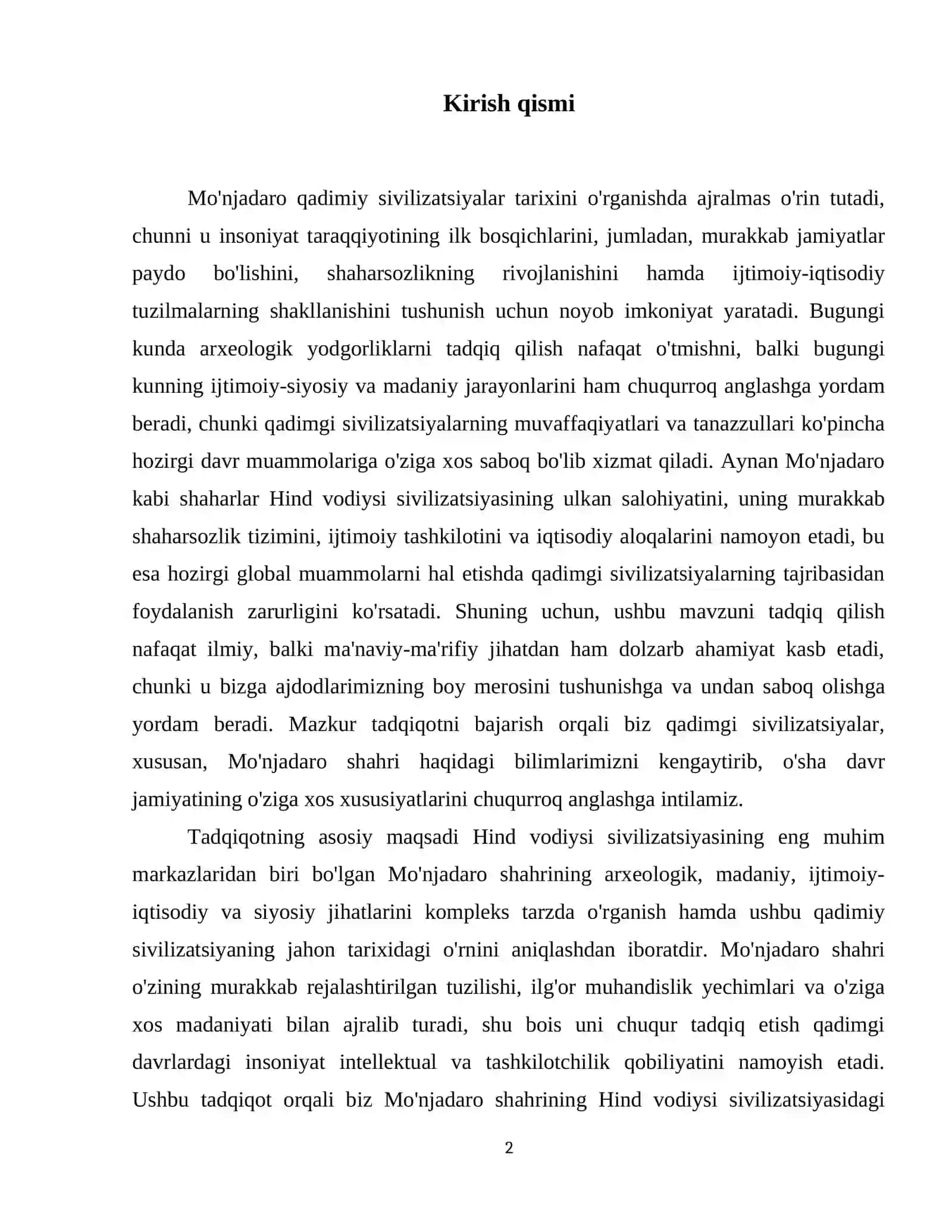 Mohenjadaro 3