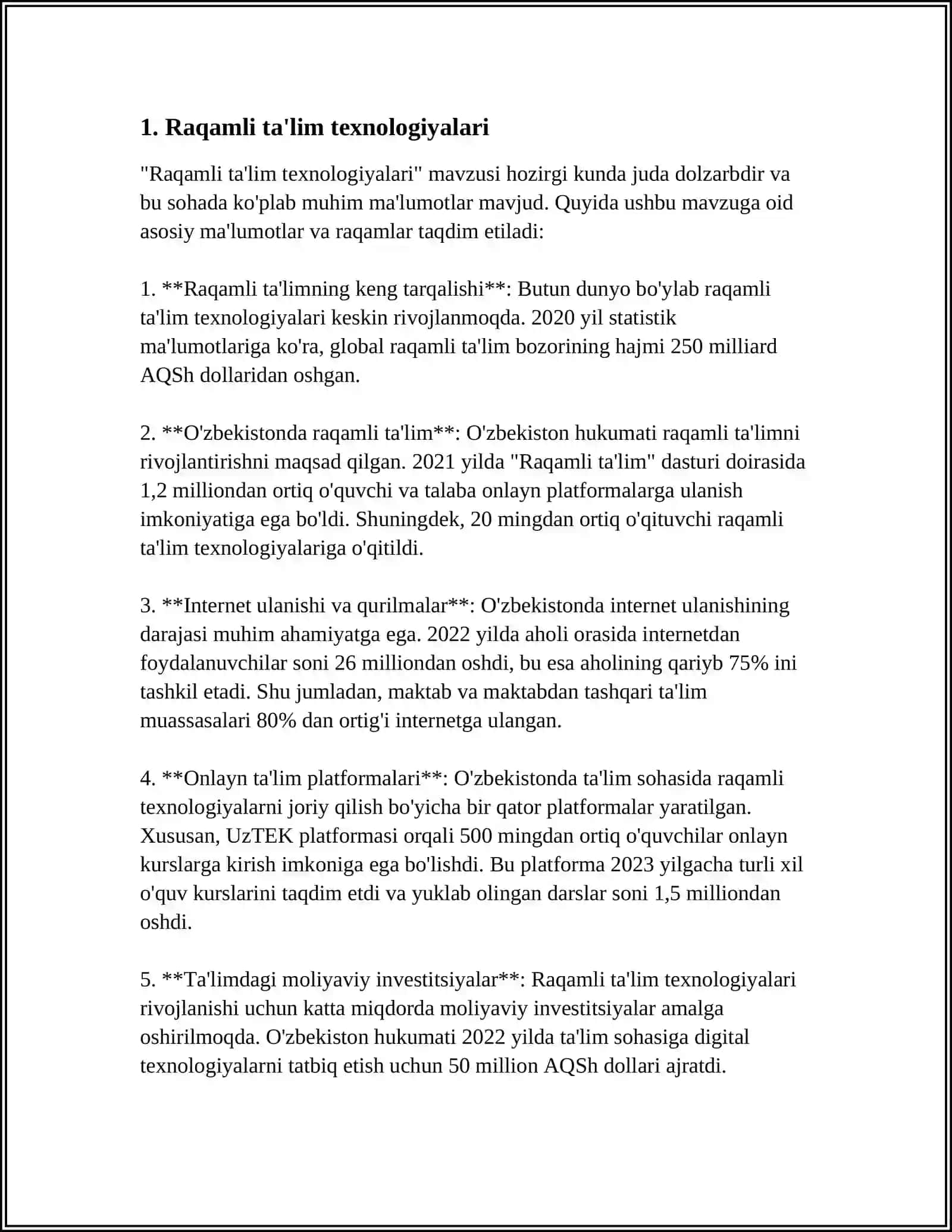Raqamli ta'lim texnologiyalari 3