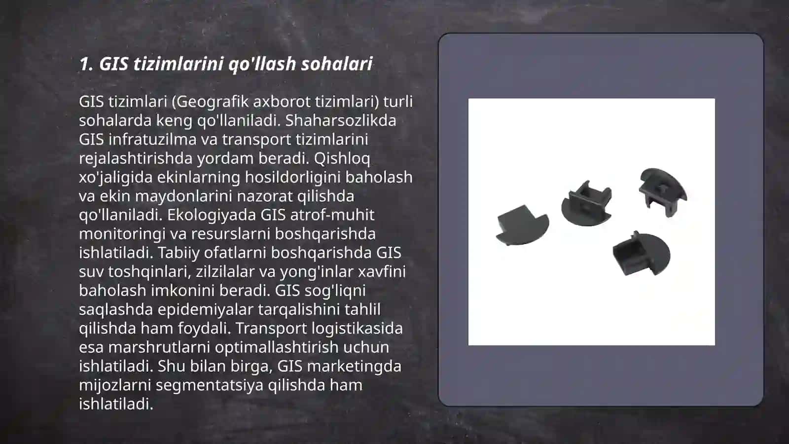 GIS yoki GAT tushunchasiga tarif 3