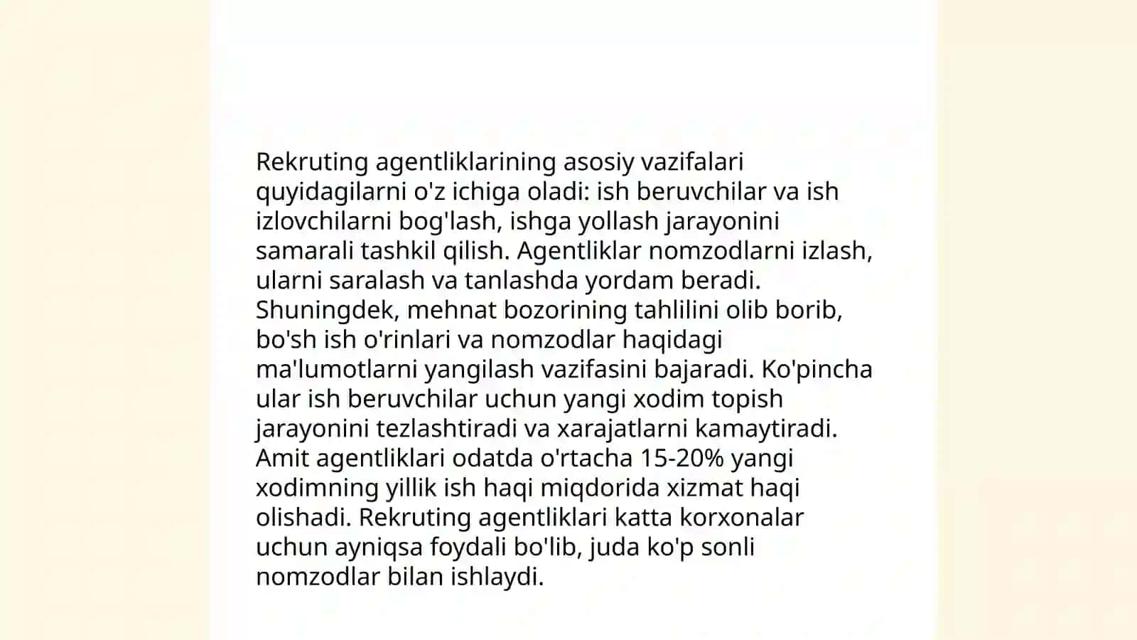 Rekruting agentliklari 3
