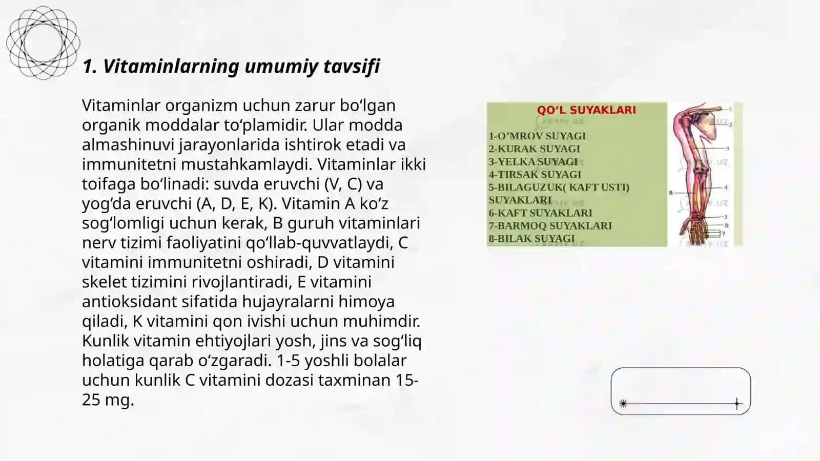 Vitaminlar va ularni organizm uchun ahamiyati 3