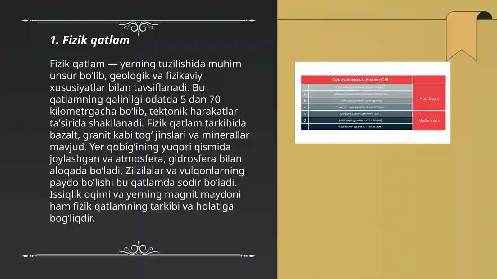 Fizik qatlam 3