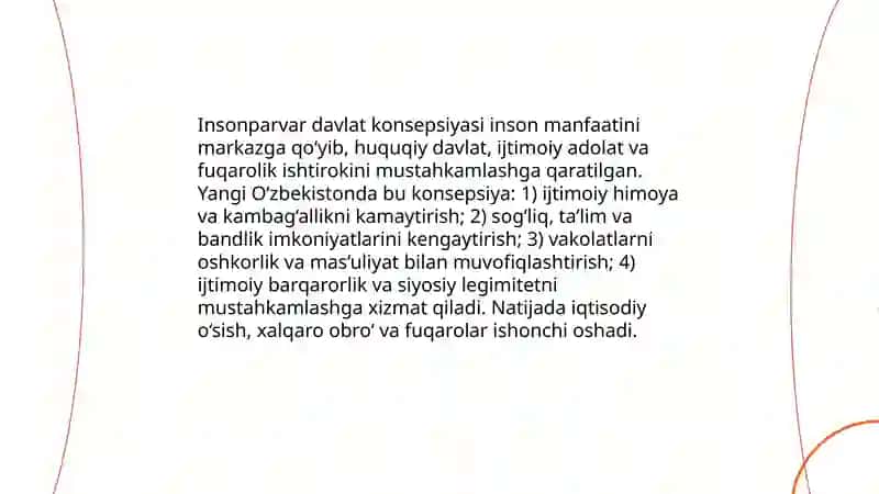 Yangi Òzbekistonda insonparvar davlat qurilishining ijtimoiy-siyosiy ahamiyati 3