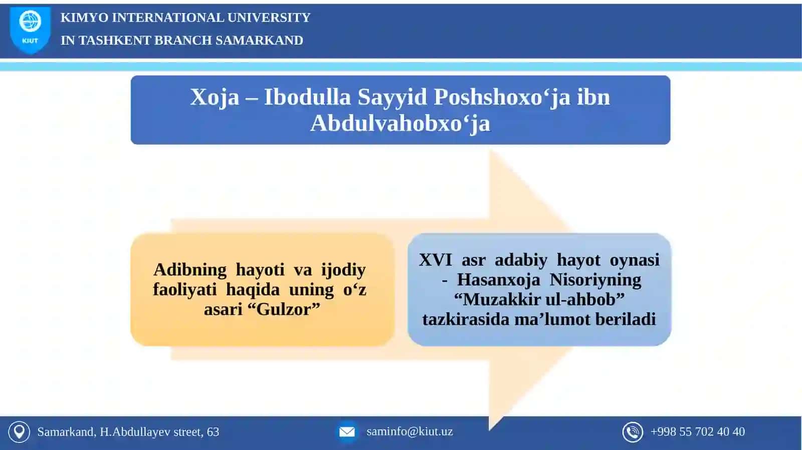 Xoja hayoti va ijodi manbalari 3