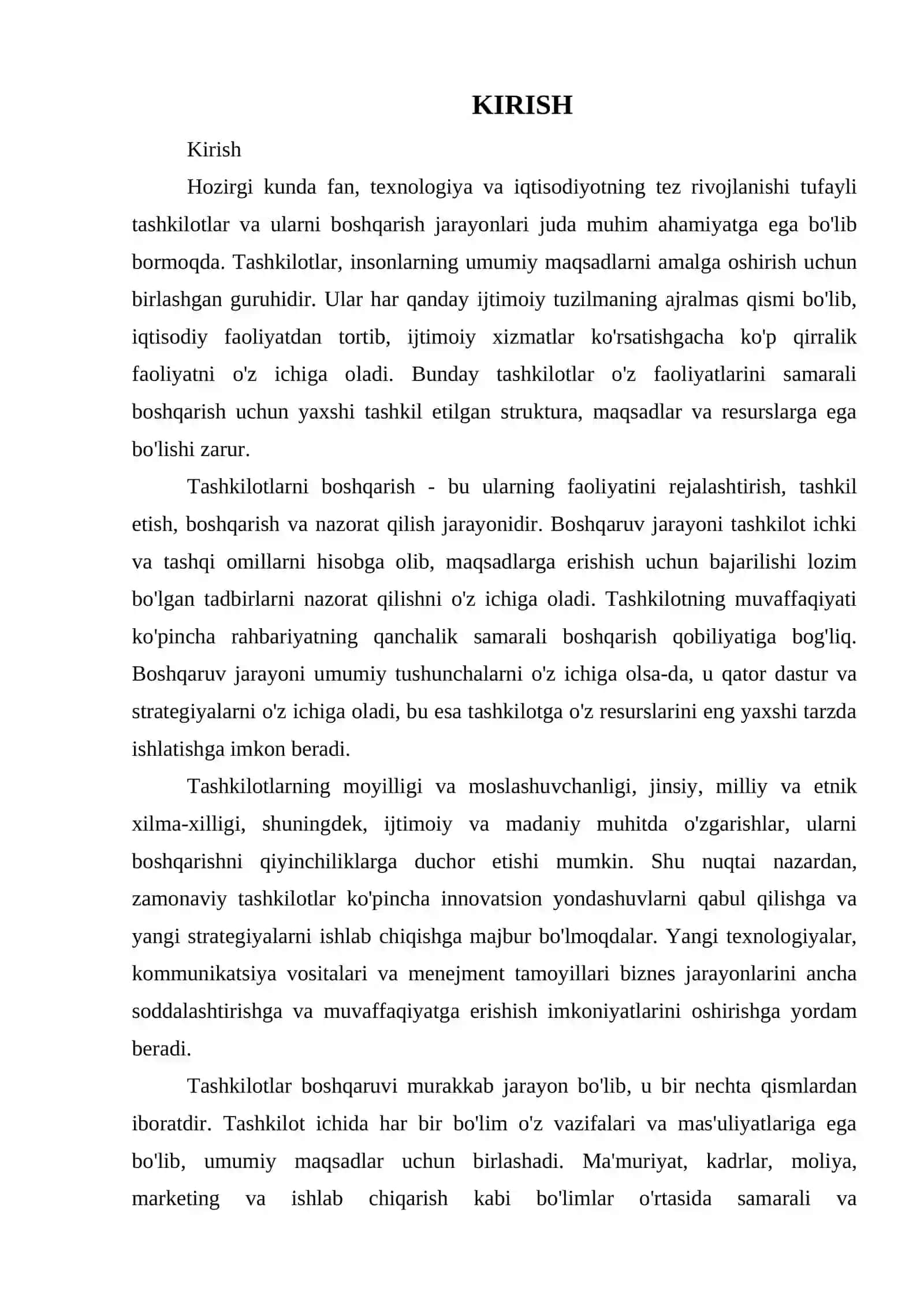 TASHKILOTLAR VA ULARNI BOSHQARISH 3