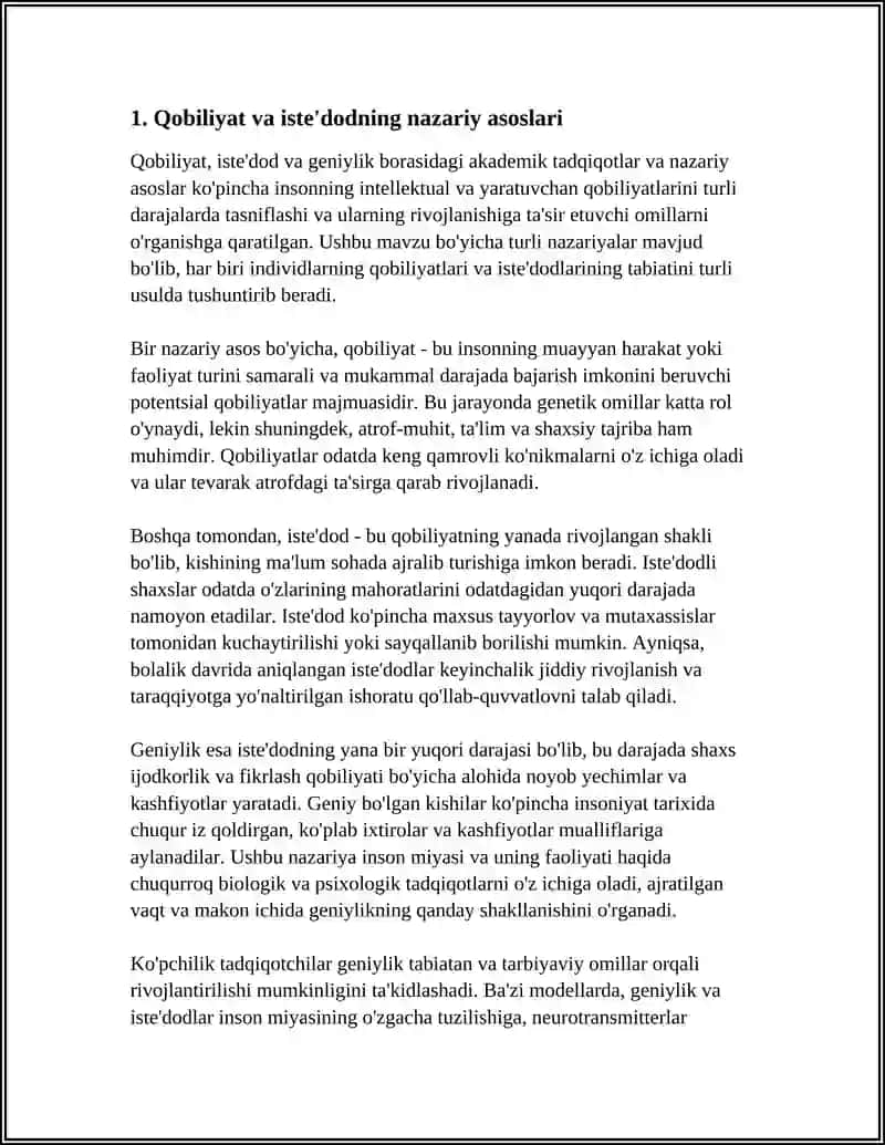 QOBILIYAT ISTEDOD GENIYLIK 3