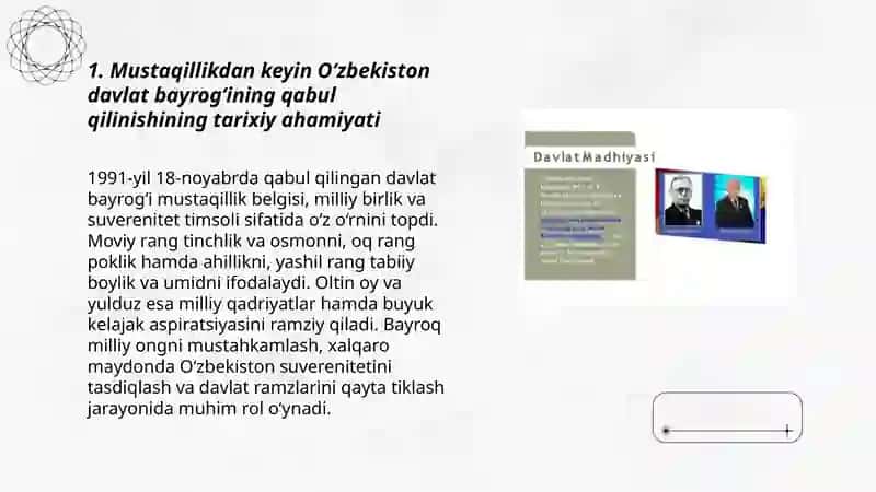 O‘zbekiston Respublikasi Davlat Ramzlari 3