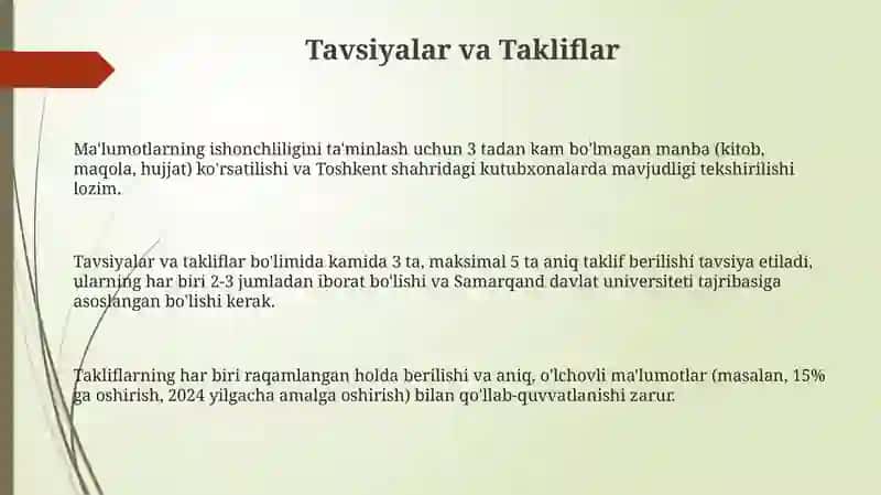 Taqrizning tuzilishi 3