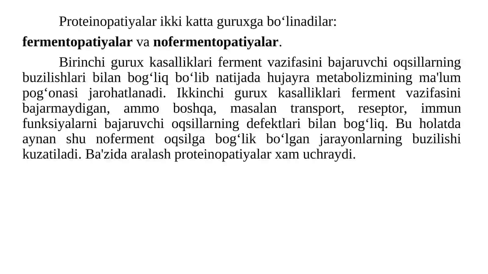 Molekulyar kasalliklar 3