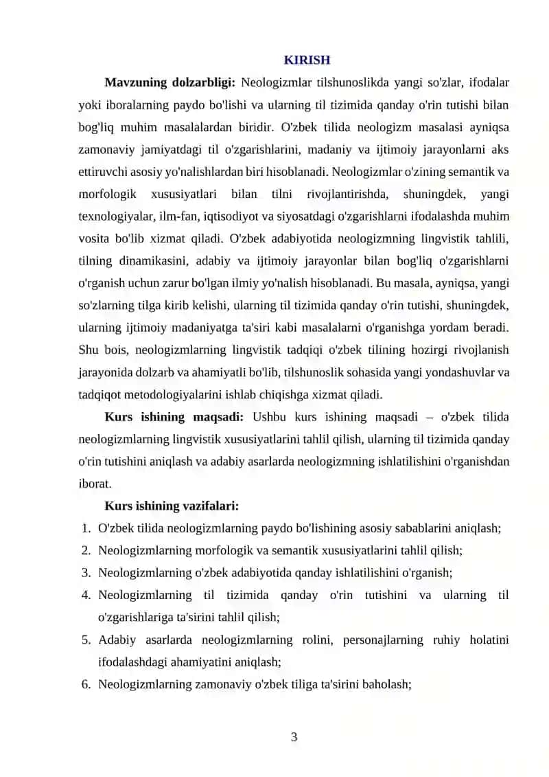 NEOLOGIZMLARNING LINGVISTIK TADQIQI 3