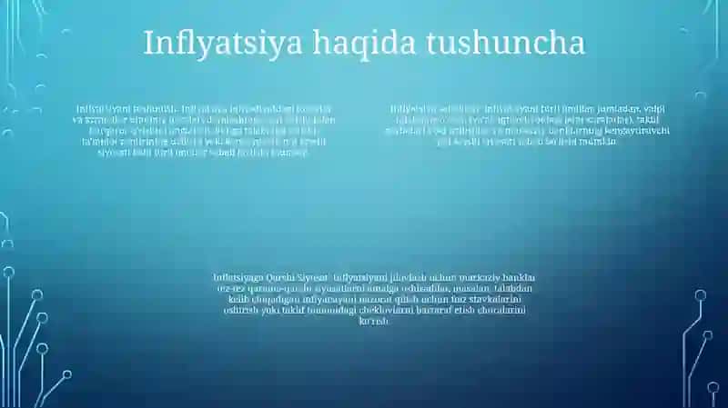 Inflyatsiya: ta'rifi va sabablari 3