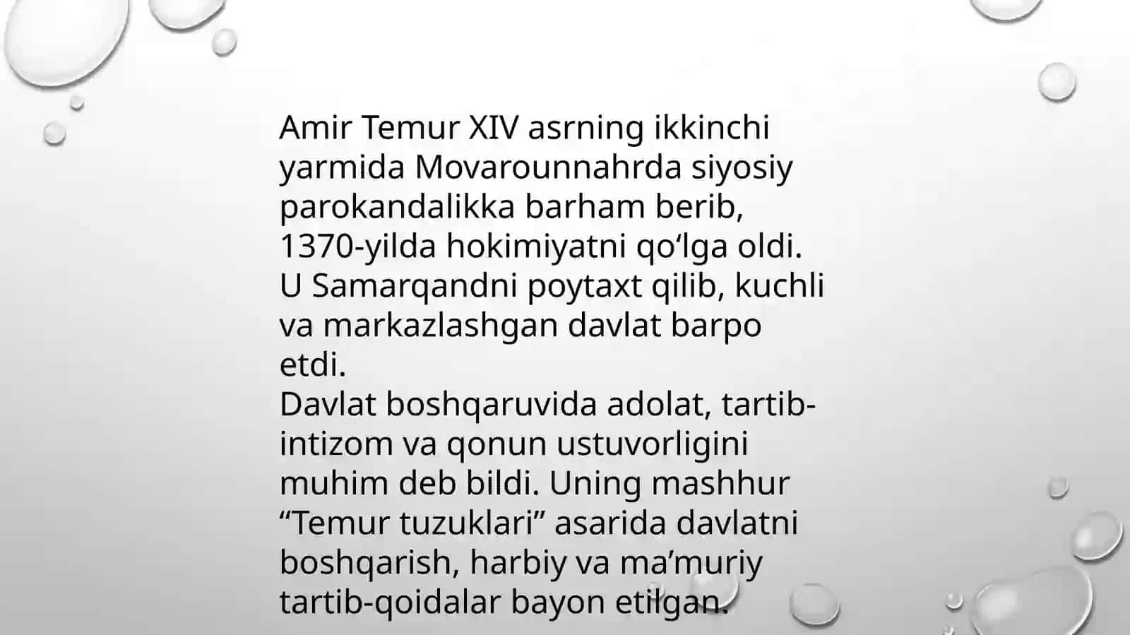 Amir Temurning hayoti va kelib chiqishi 3