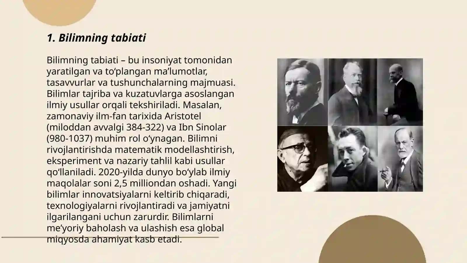 Bilish falsafasi 3