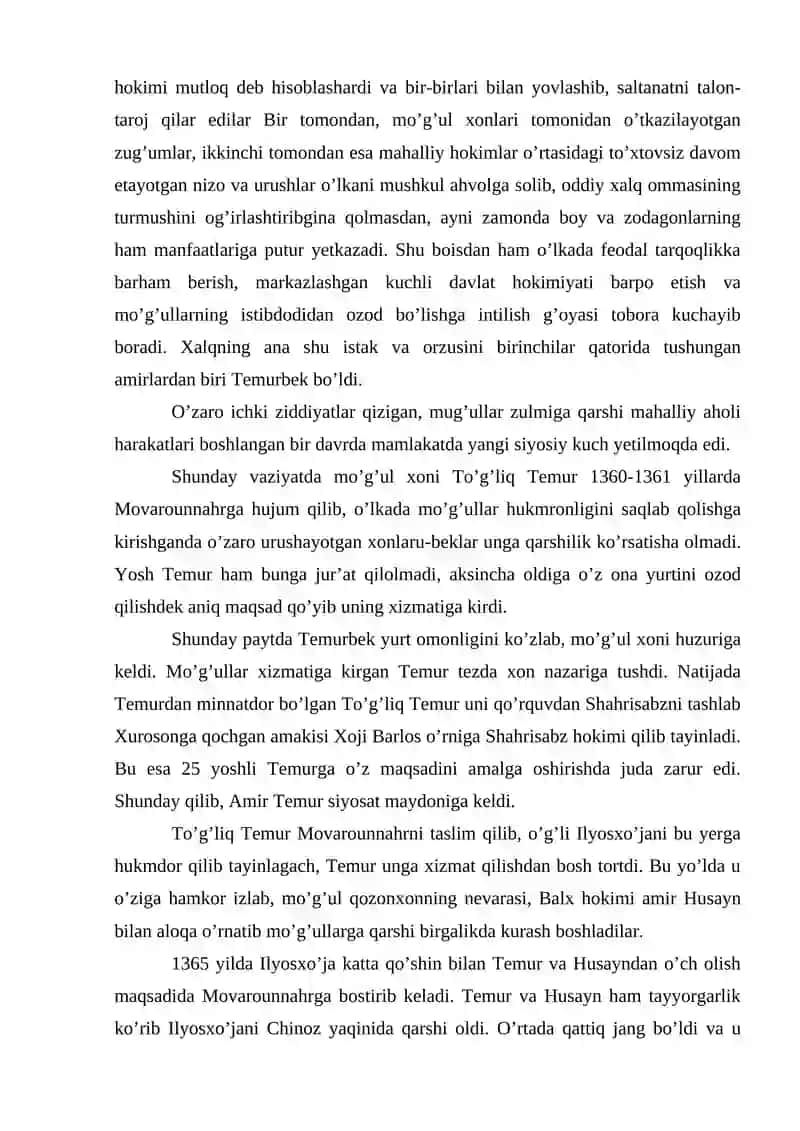 Amir Temur buyuk davlat arbobi 3