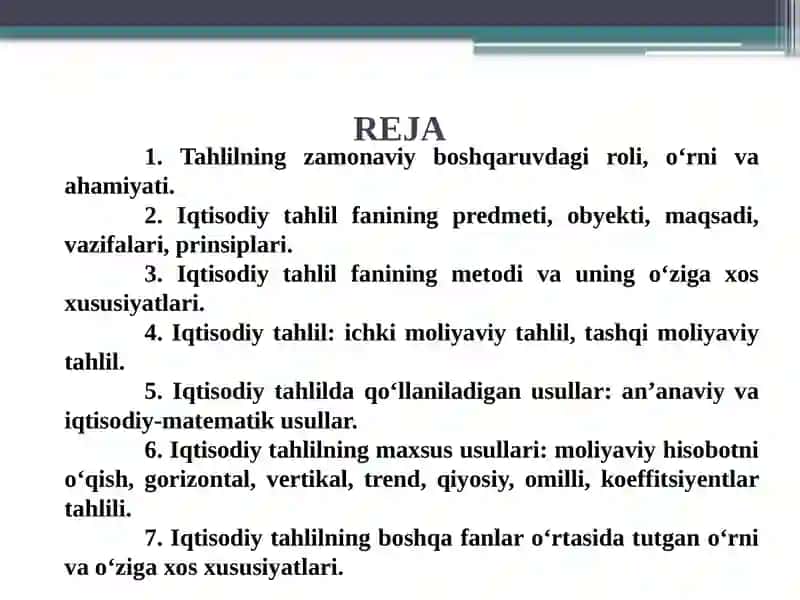 IQTISODIY TAHLIL 3