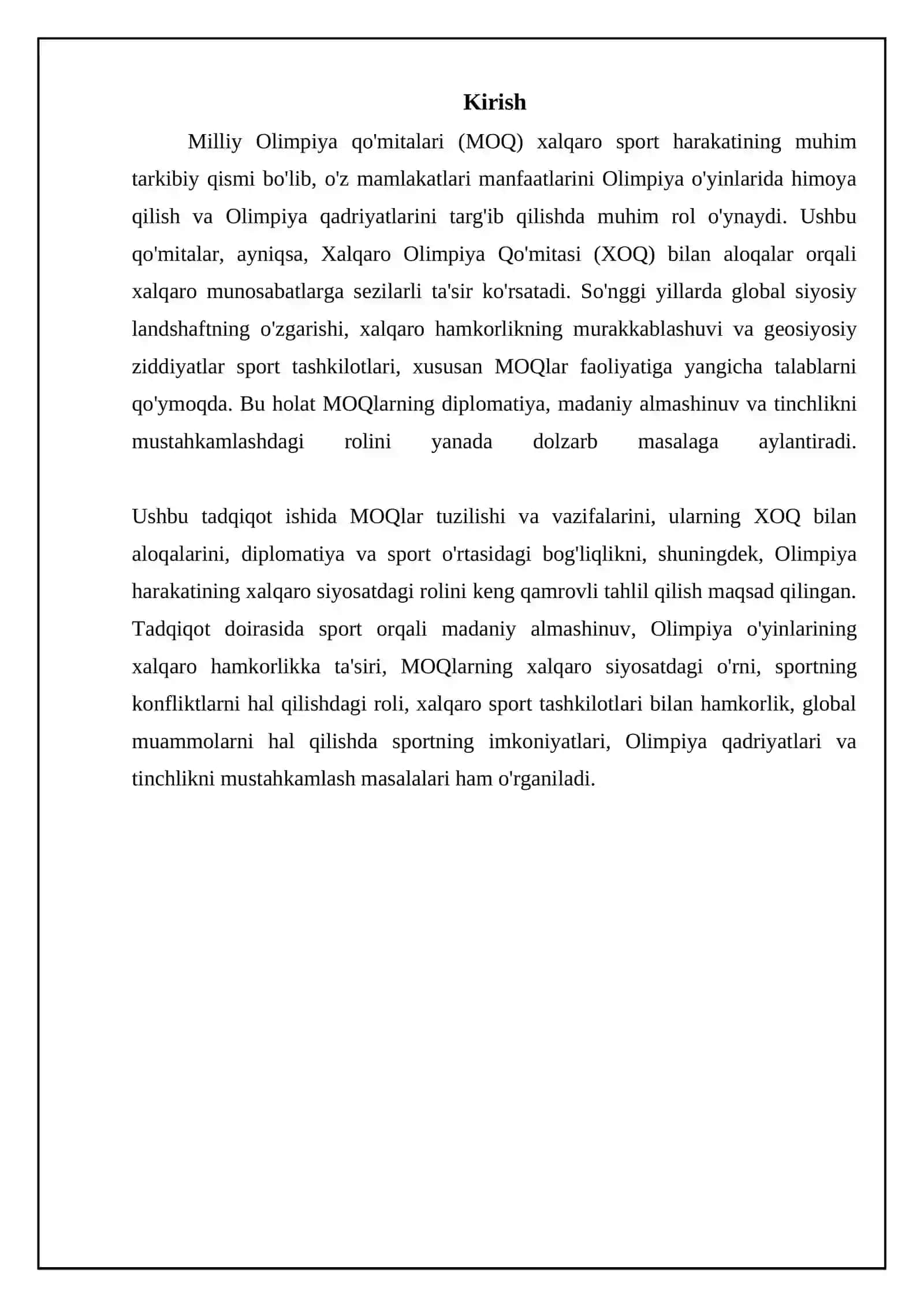 Milliy Olimpiya Qo'mitalari va Xalqaro Hamkorlik 3