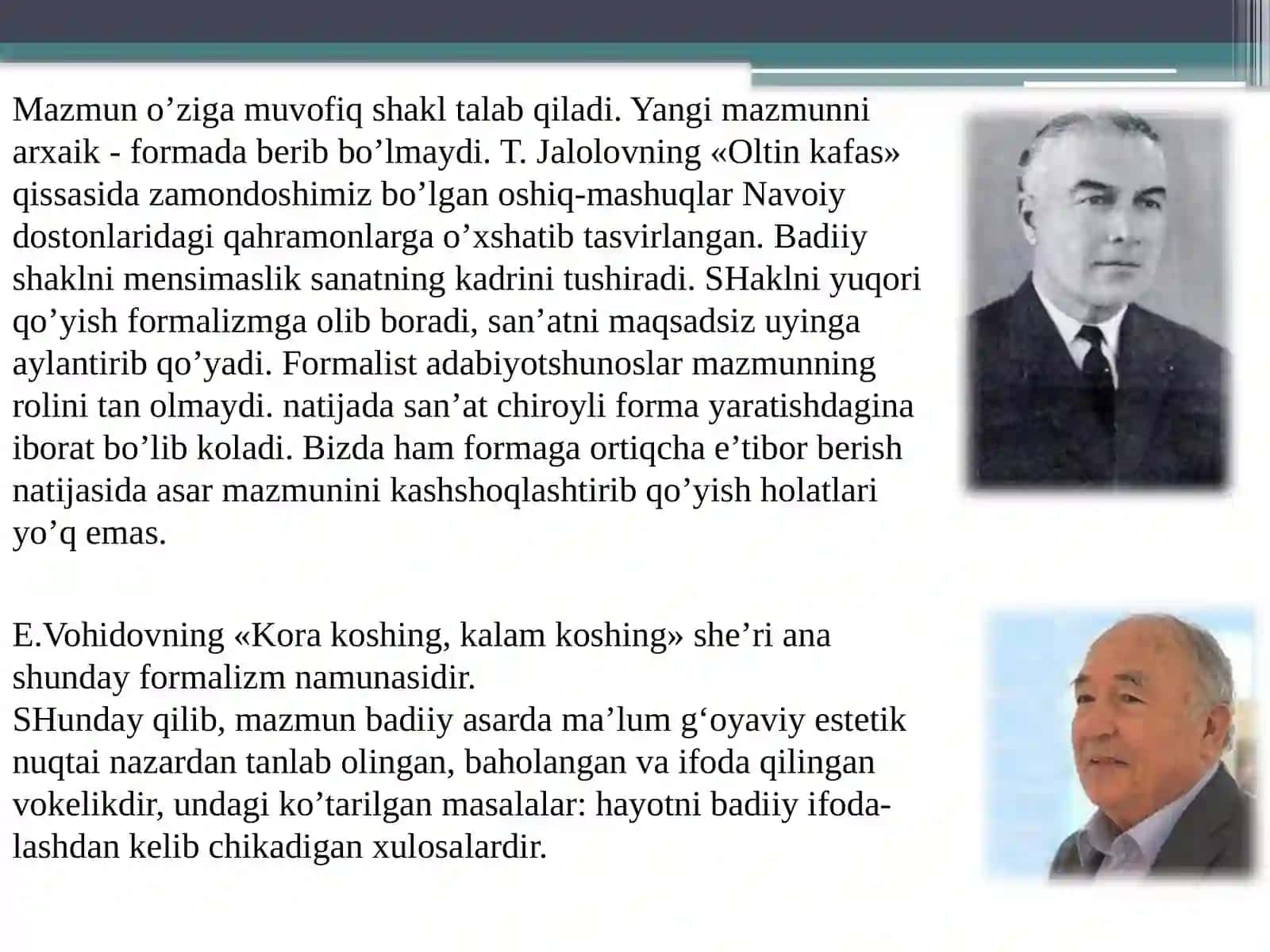 BADIIY ASARLARDA SHAKL VA MAZMUN BIRLIGI 3