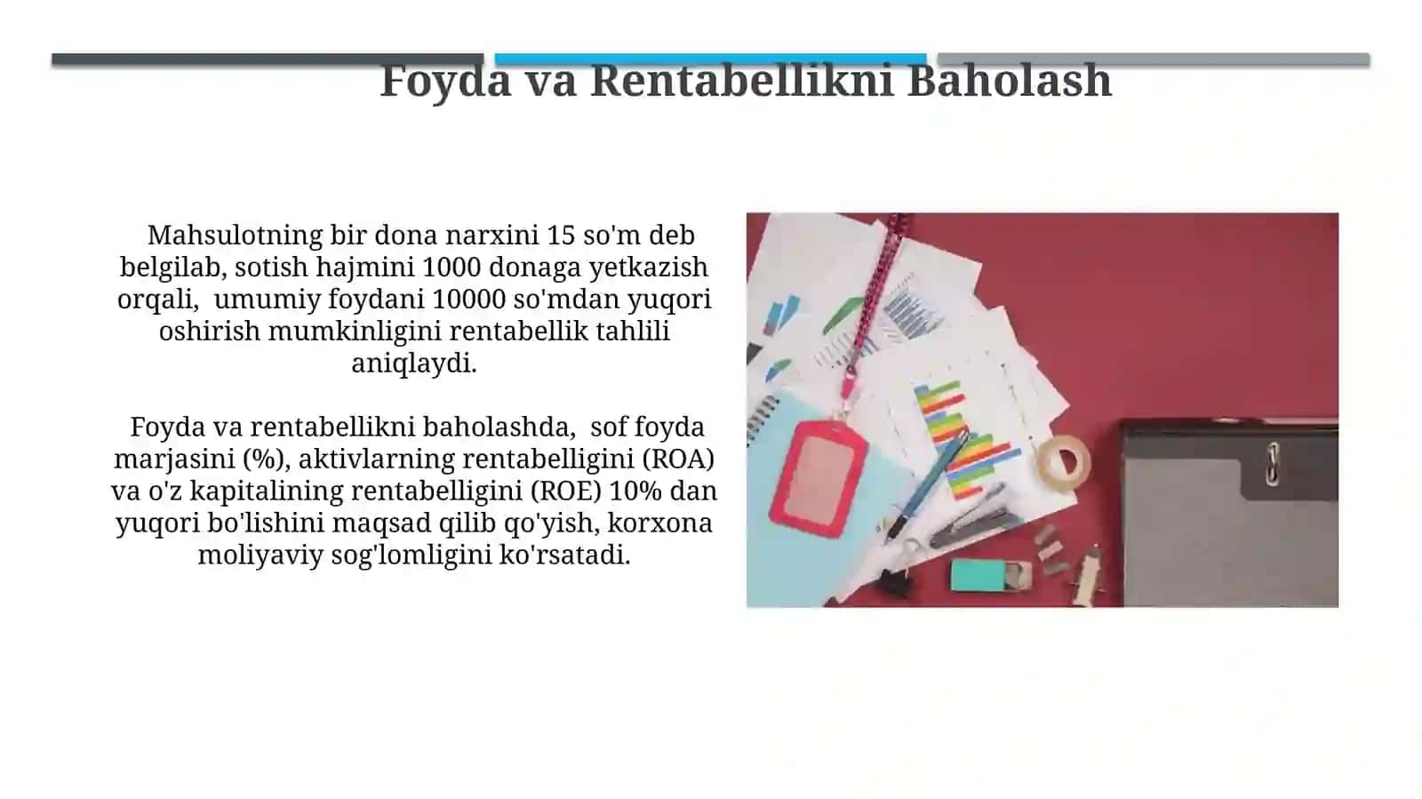 Menajment Buxgalteriya Hisobi Usullarining Ob'ekti 3