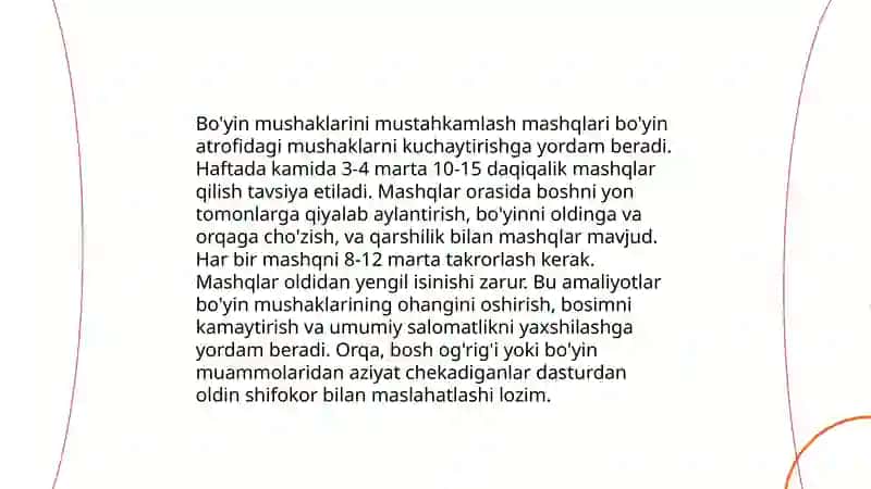 Umumrivojlantiruvchi mashqlar 3