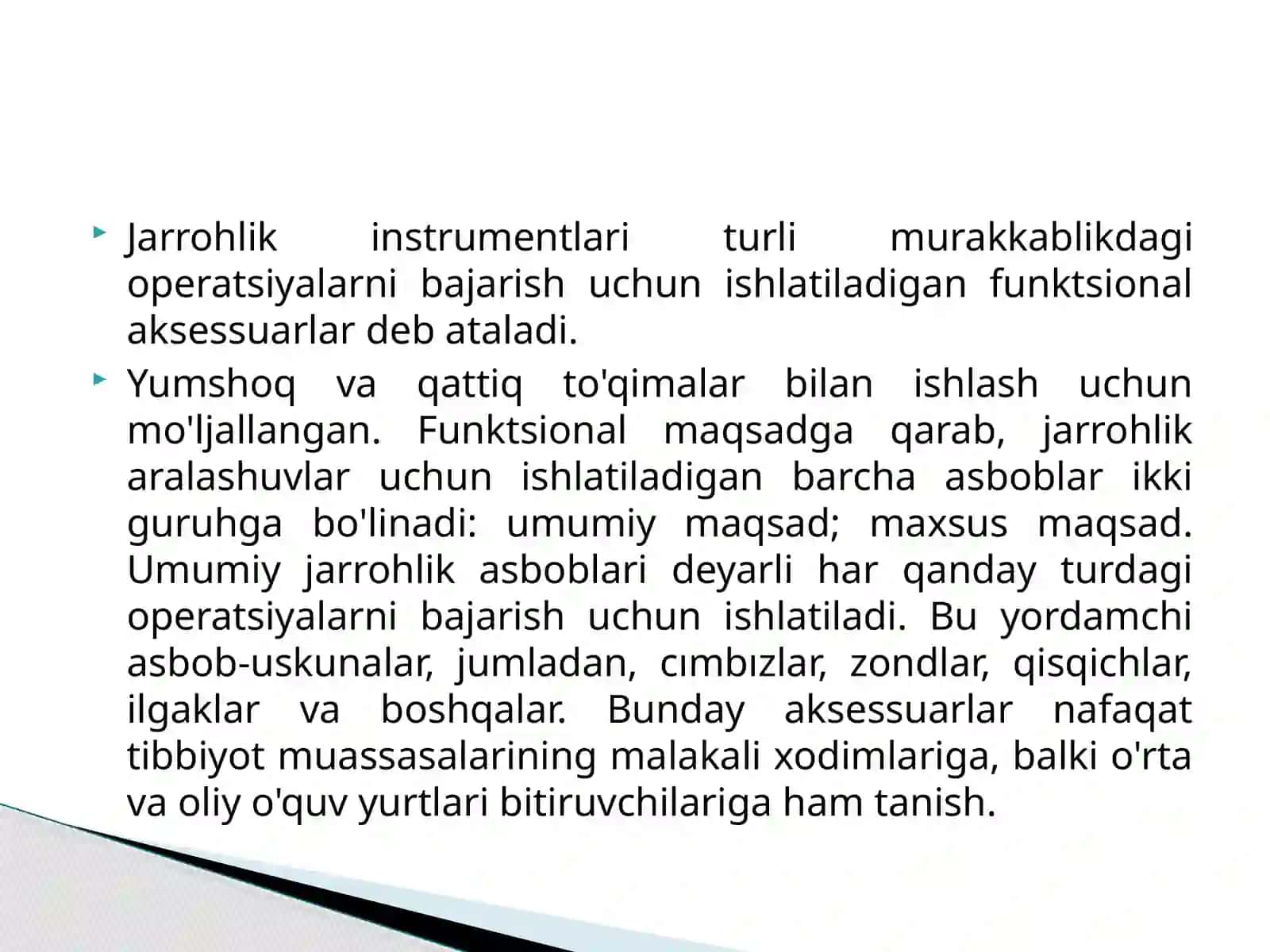 JARROHLIK INSTRUMENTLARI 3