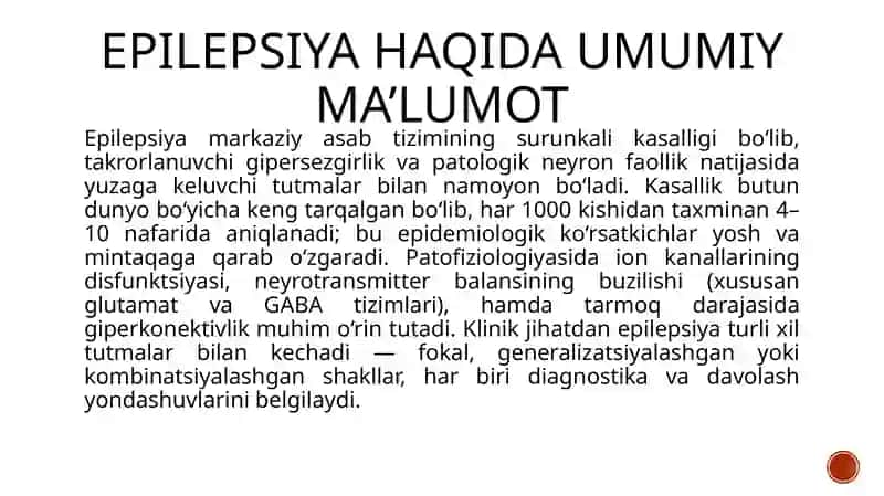 Epilepsiyaga qarshi vositalar 3