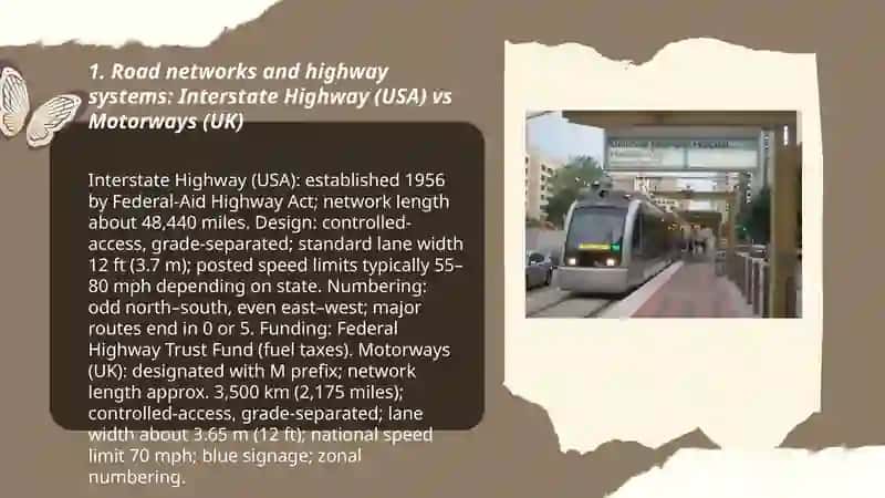 Transportation of USA and UK 3