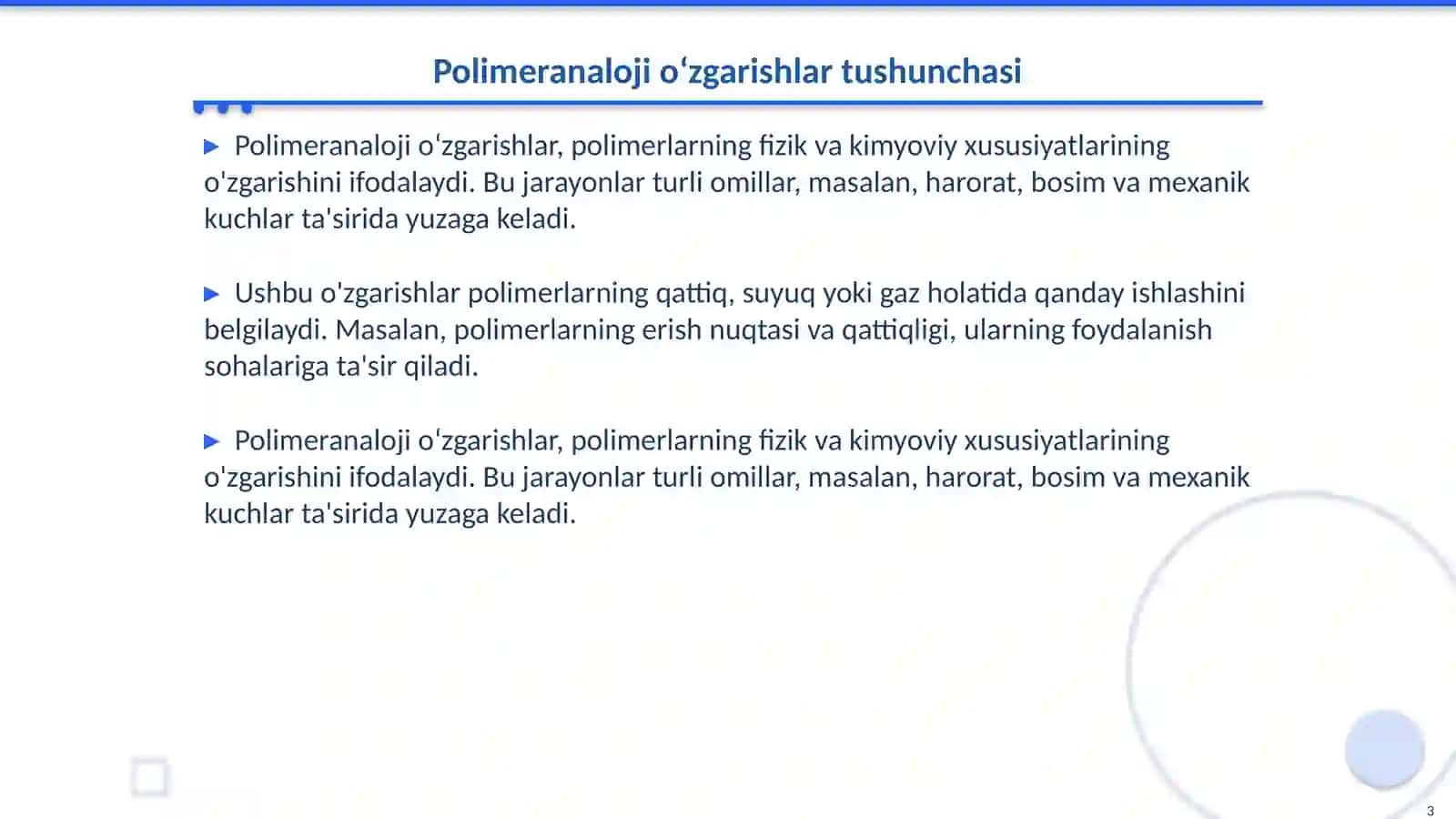 Polimeranalojik o‘zgarishlar va ularning o‘zigaxos xususiyatlari 3