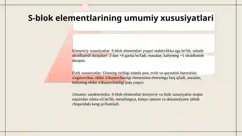 S-blok elementlarining kimyoviy xususiyatlari 3