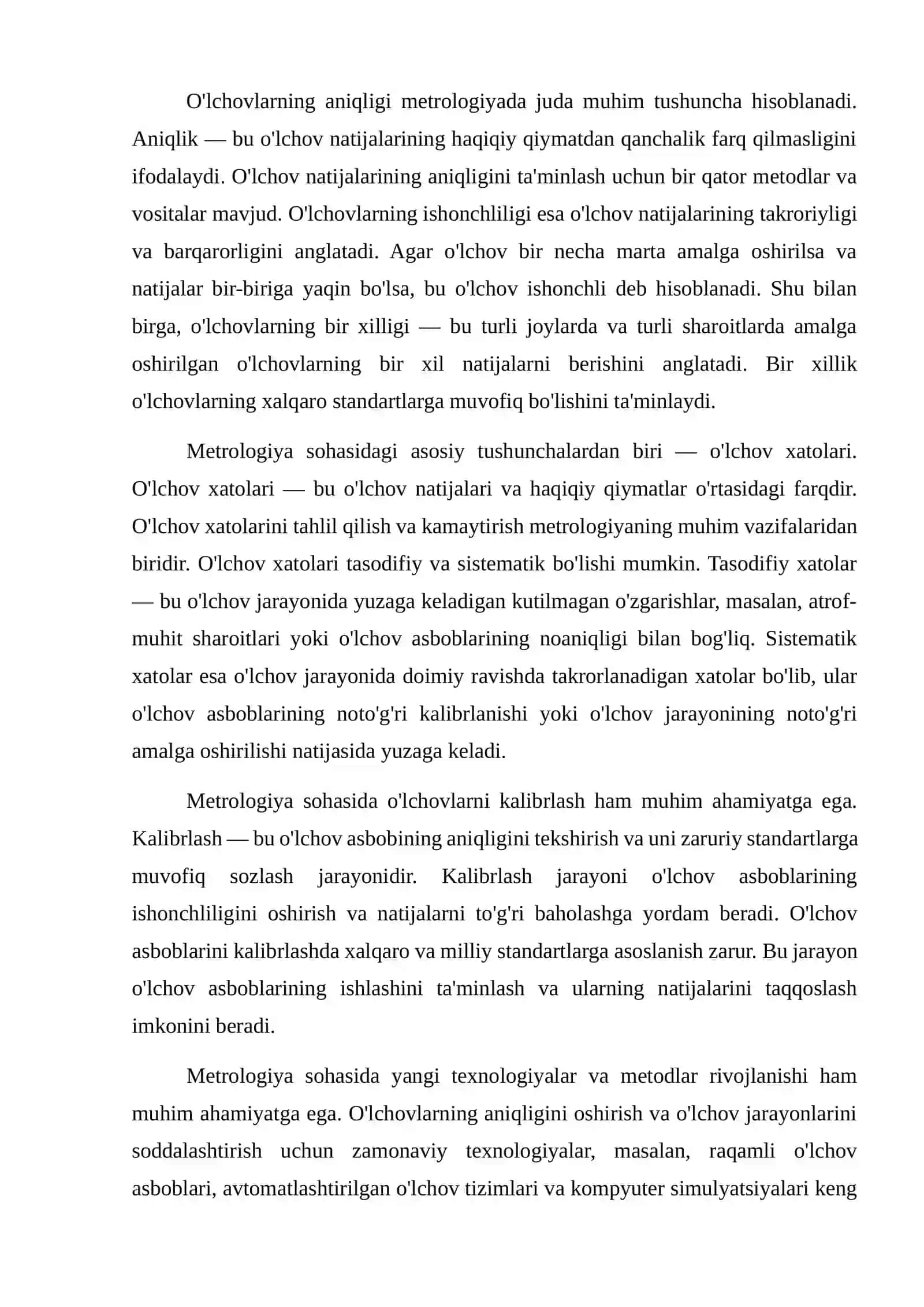 Metrologiyaning asosiy tushunchalari 3