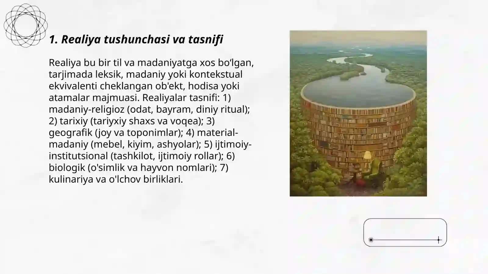 Realiyalarni tarjima qilish masalasi 3