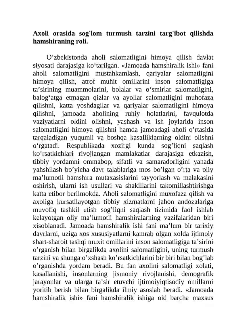 Aholi salomatligini himoya qilish davlat siyosati 3