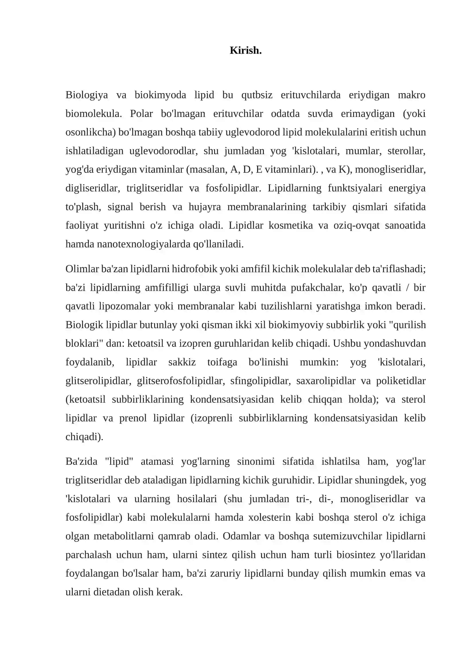 Lipidlarning hazm bo`lishi 3