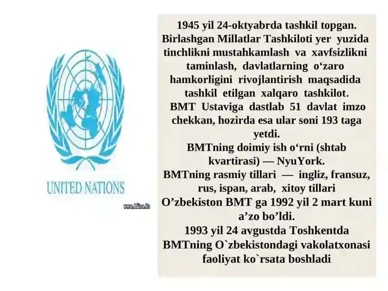 O‘zbekiston va Jahon Hamjamiyati 3