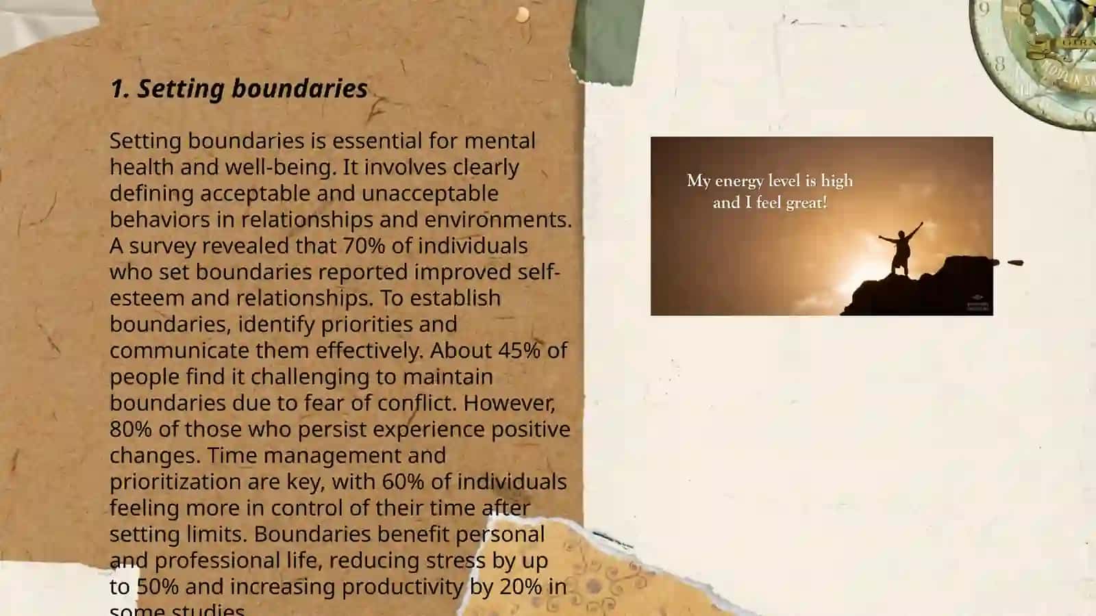 Setting boundaries 3