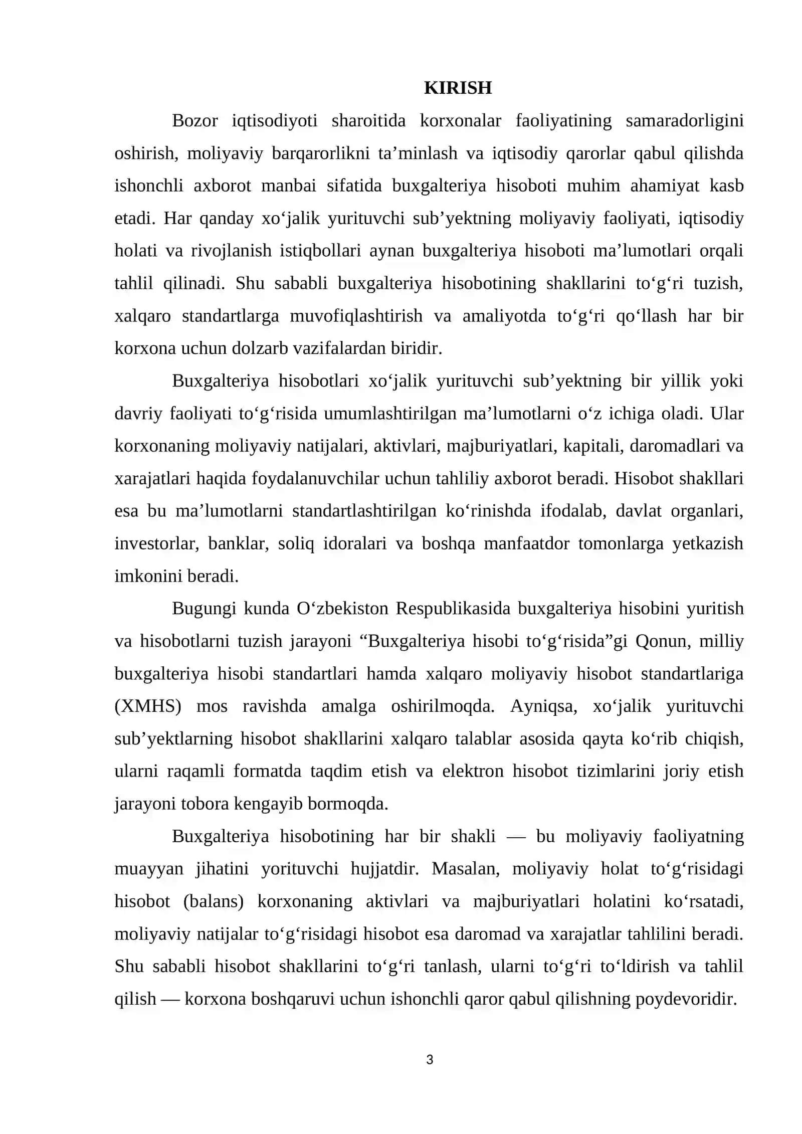 Buxgalteriya hisoboti shakllari 3