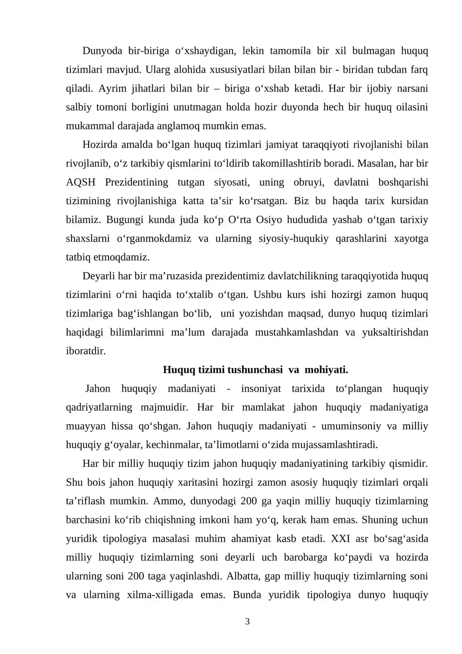Hozirgi zamon huquqiy tizimi 3
