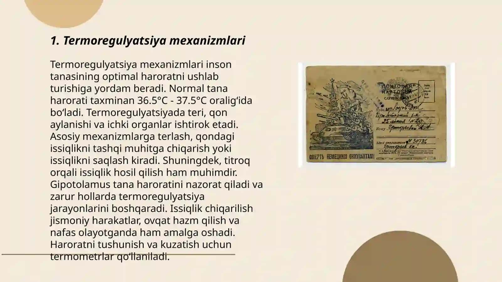 Termoregulyatsiya mexanizmlari 3