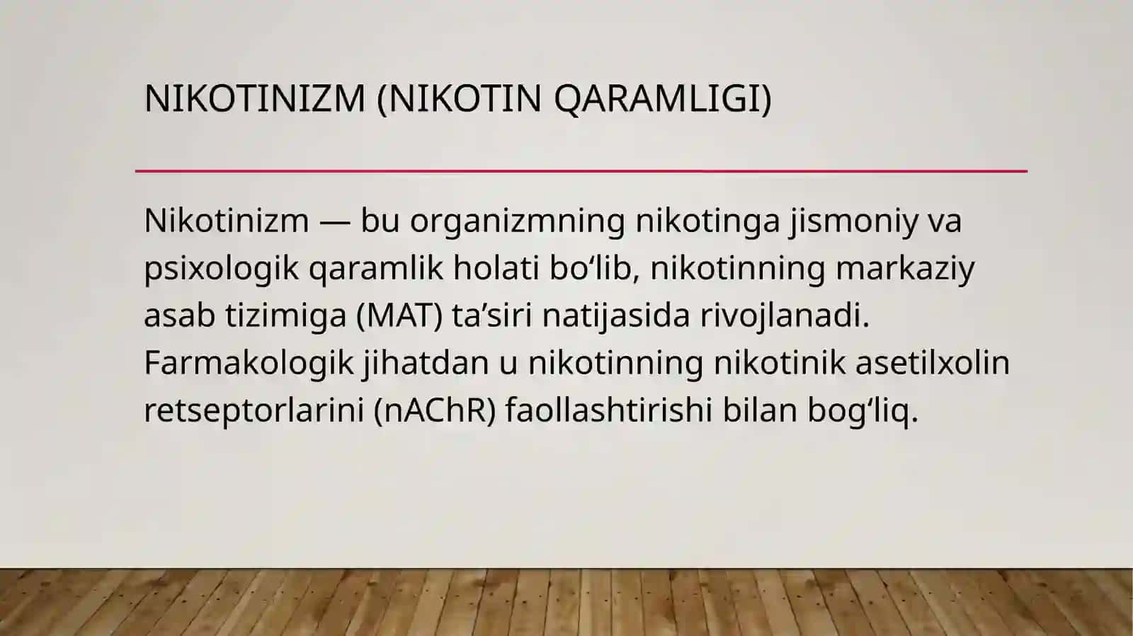 Nikotinizm va uning asoratlari 3
