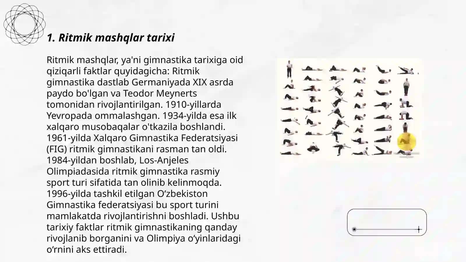 Ritmik mashqlar 3