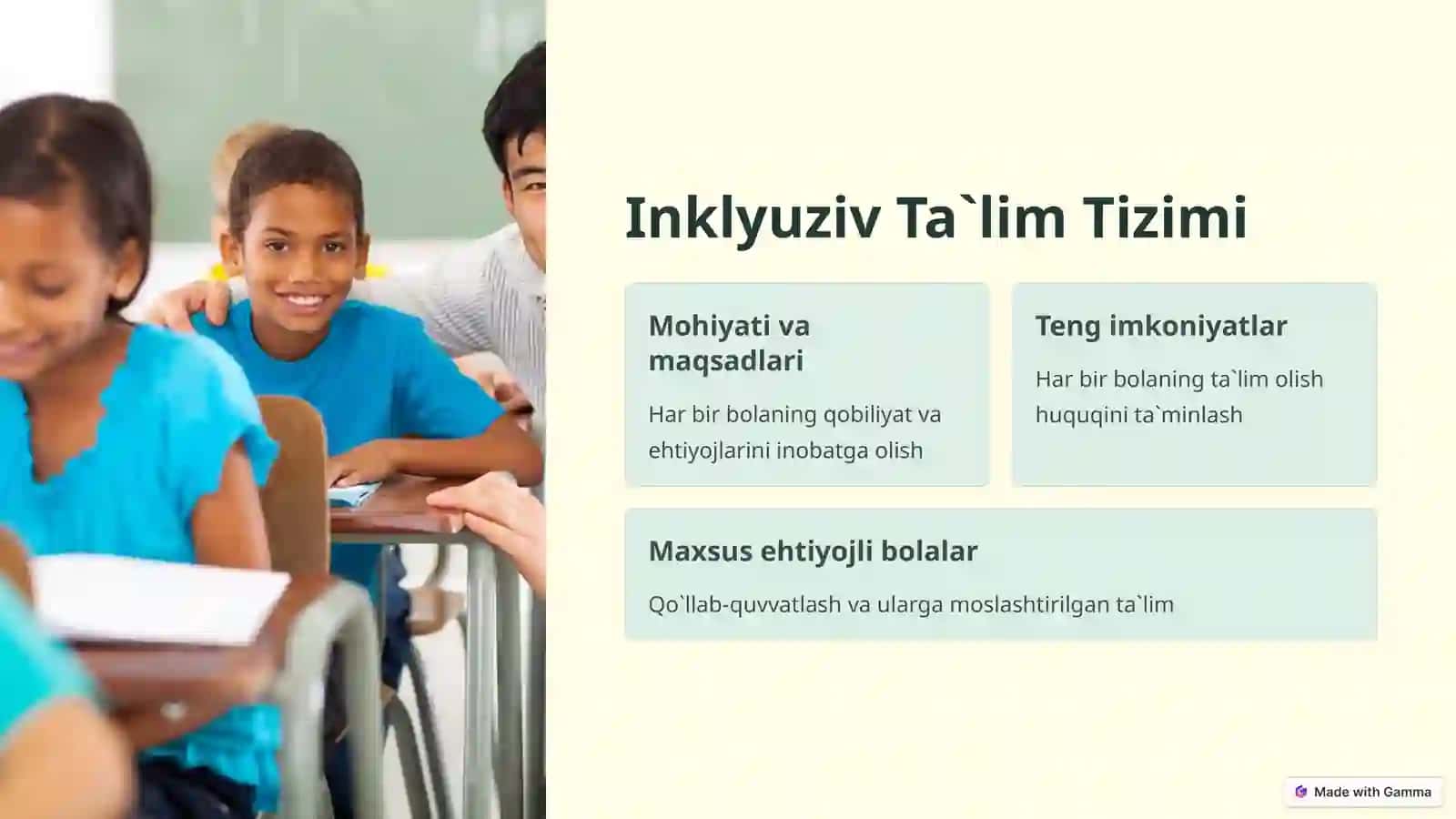 Inklyuziv ta`limni tashkil etishdagi muammo va yechimlar 3